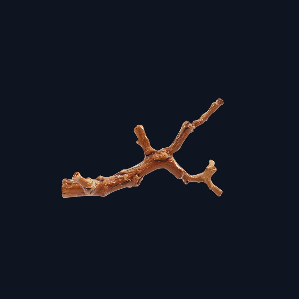 Realistic Fallen Tree Branch Model Pack